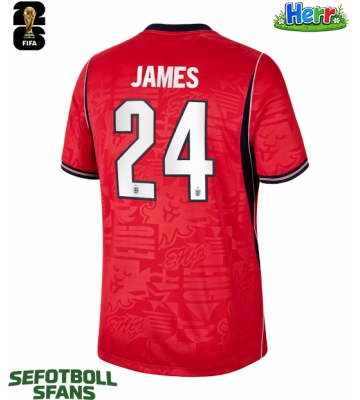 England Reece James #24 Bortatröja VM 2026 Kortärmad